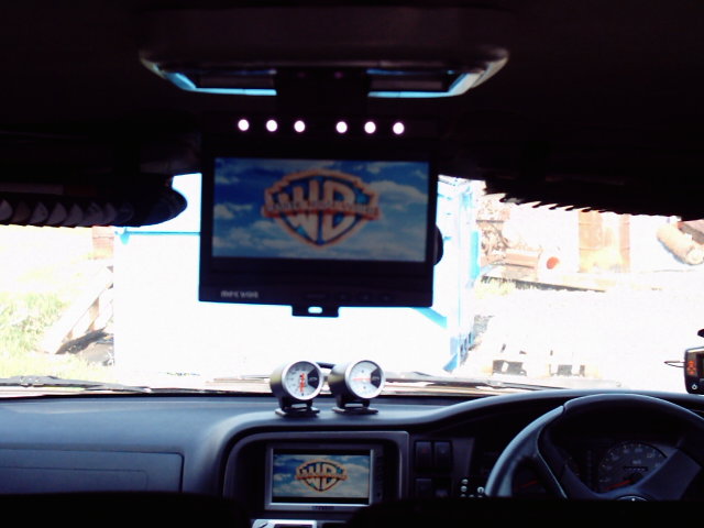 flip down screen