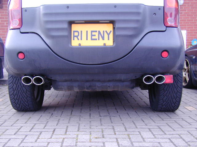 finnished exhaust