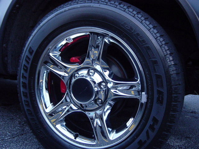 painted calliper