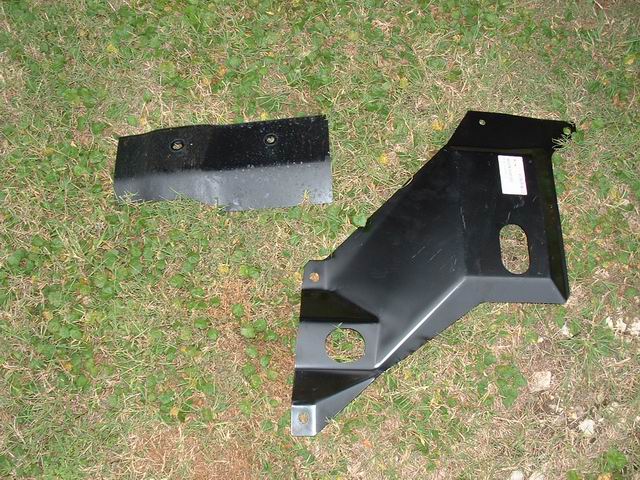 Original and Trooper skid plate