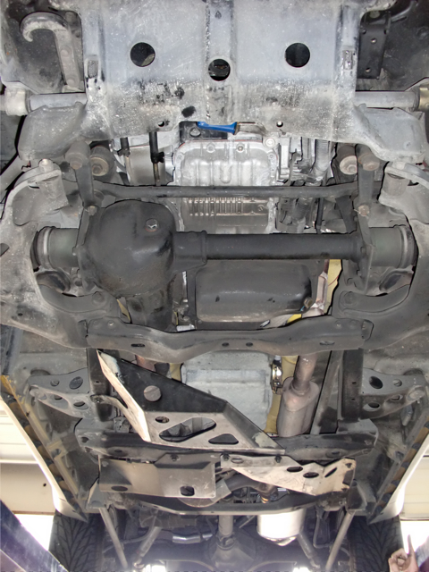VehiCROSS Under Carriage Shots for Trooper Skid Plate Install