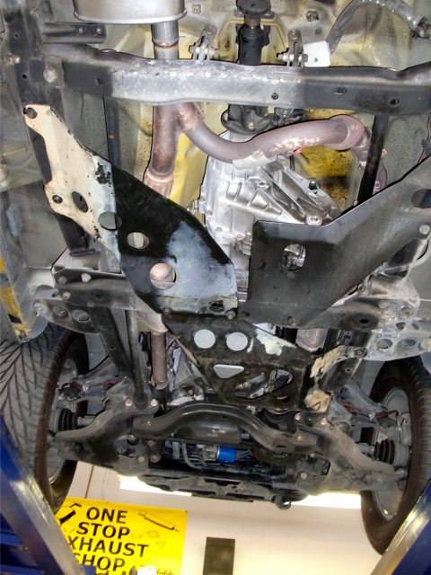 VehiCROSS Under Carriage Shots for Trooper Skid Plate Install