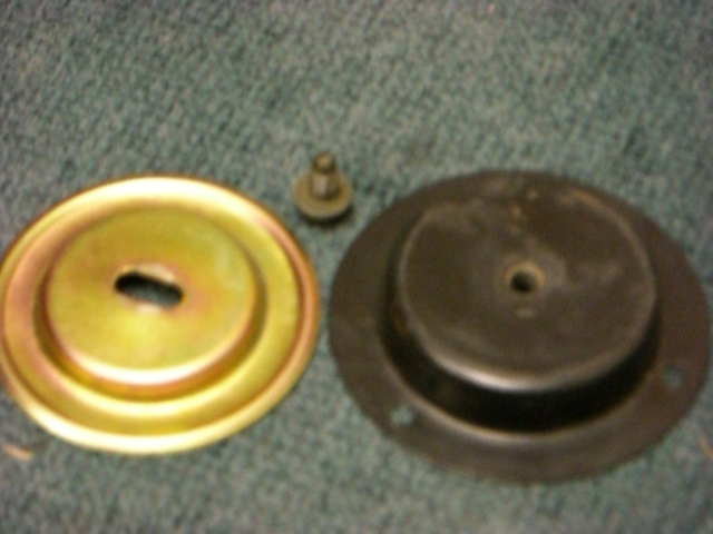 Bracket for mounting donut in rear door