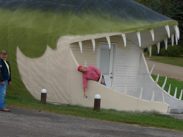 It's a VERY big fish