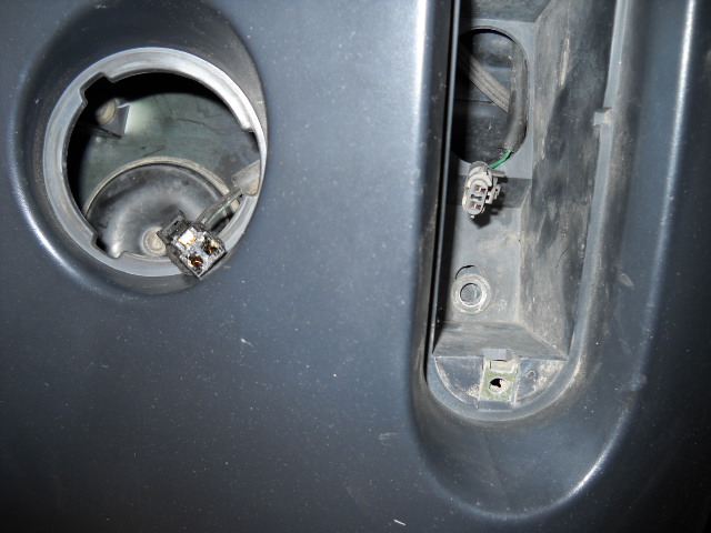 Lamps removed