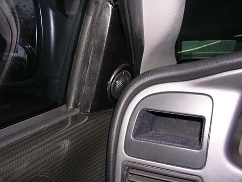 Driver's Side Tweeter Pod