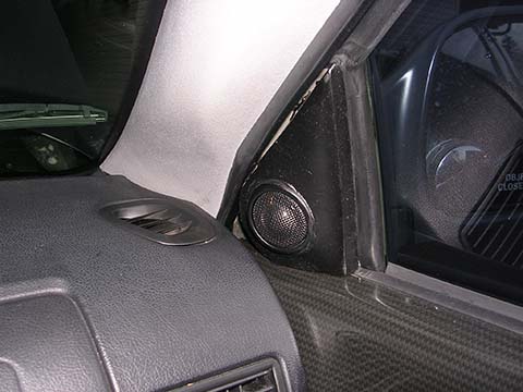 Passenger Side Tweeter Pod