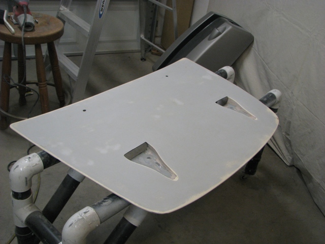 Hood insert process