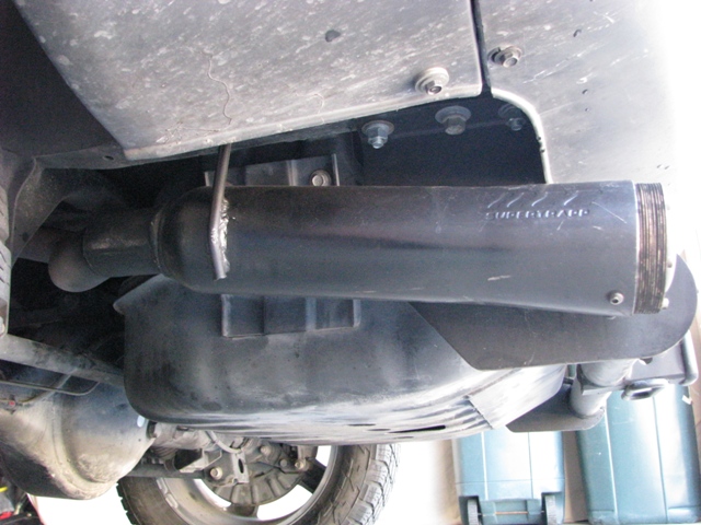 Supertrapp added in conjunction with Vortex muffler