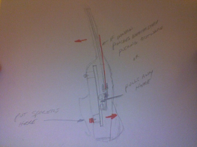 crude drawing window cut-away