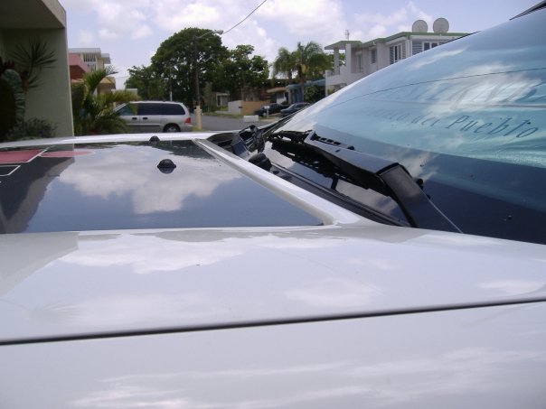 Hood insert restoring