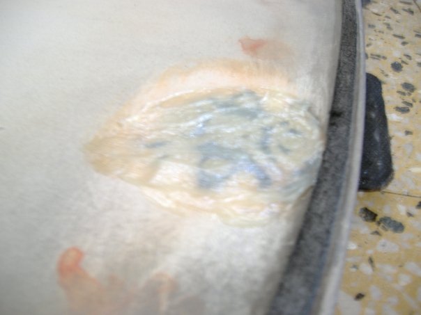 Hood insert restoring