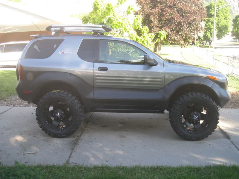 Isuzu Axiom Lifted. isuzu Vehicross+lifted