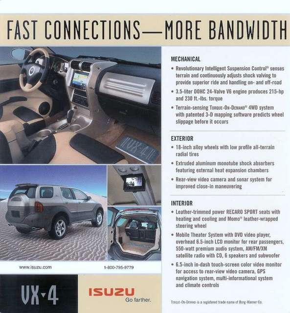 VX-4 2001 Concept