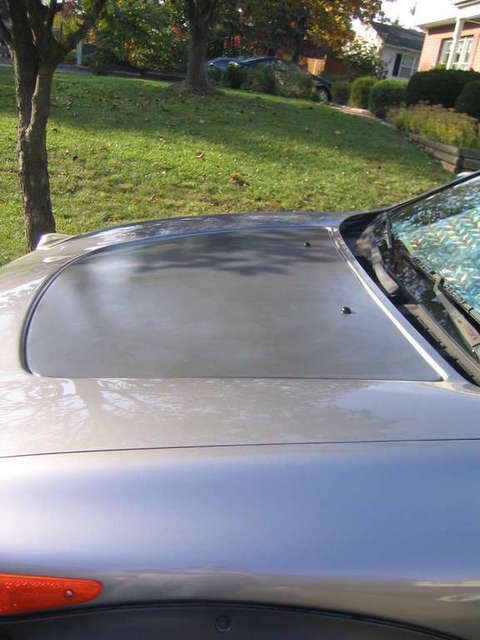 Hood insert after restore