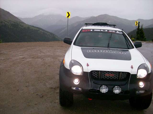 the Rockies on Indepandance pass.