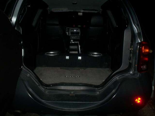 sub box installed