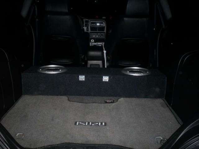 sub box installed
