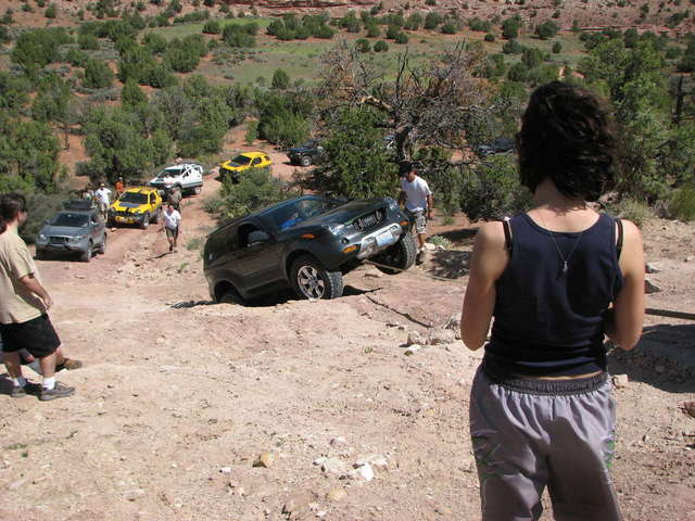 Reason why Rowhard is causing a VX traffic, jam, has his leg up in the air