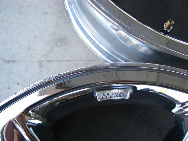 Stock 18&quot; Wheels For Sale