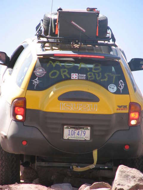 Chris's back window says it all