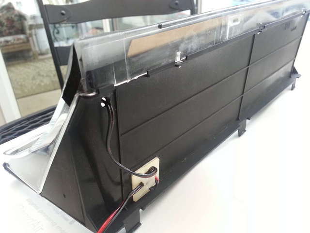 White face gauge illumination installation