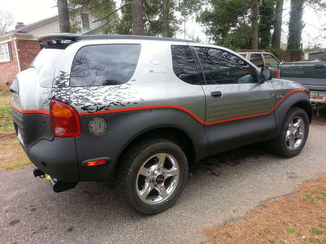 Line-X detailing on Vx