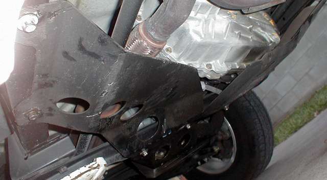 Trooper skid plates(3) on VX