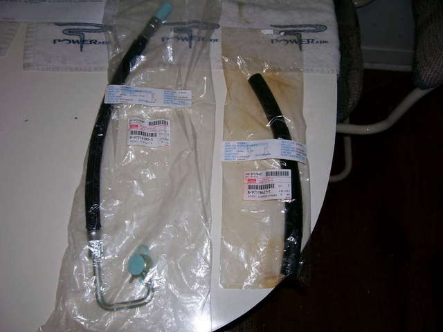 Power steering hoses