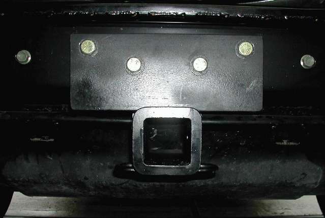 Hitch installed by Tone