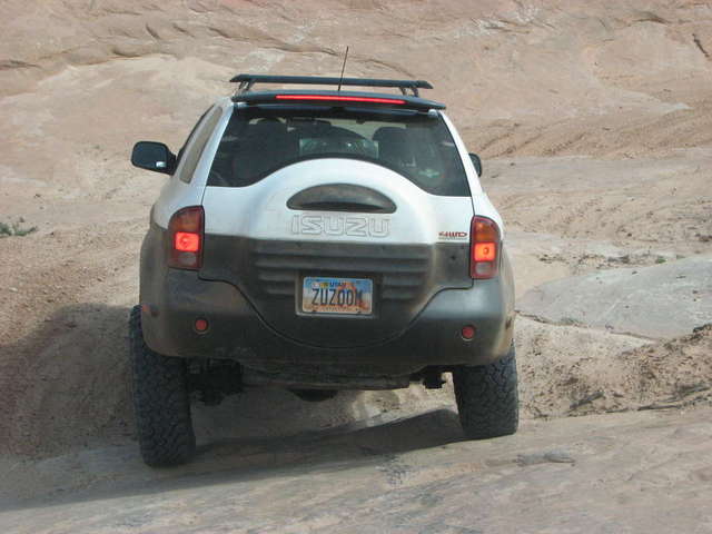 Todd working his suspension