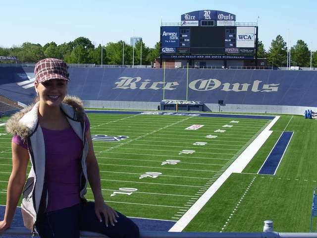 Ingrid Marie out at Rice