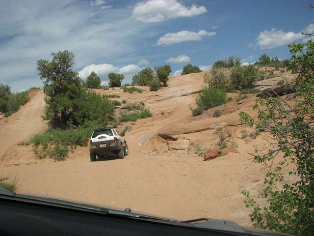 One of many climbs