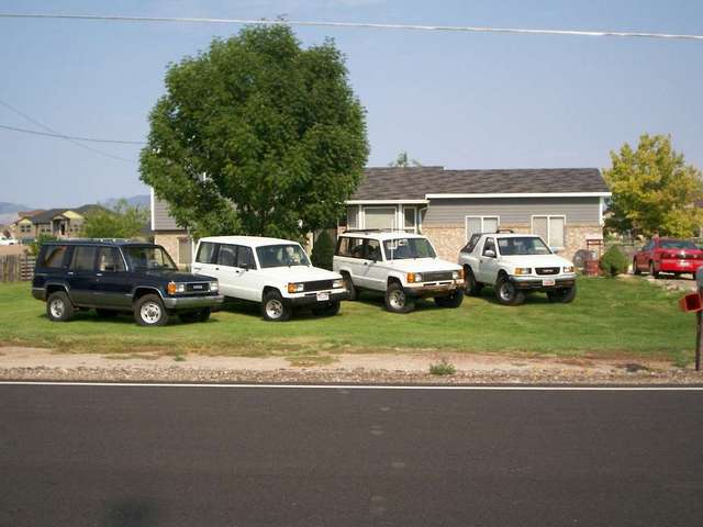 Three Troopers and one Amigo