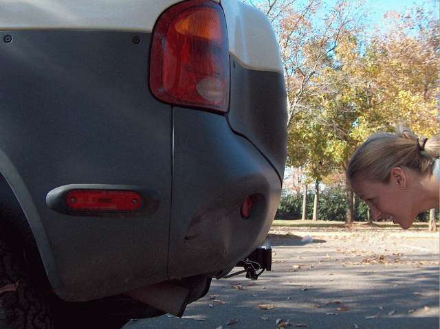 It happened, Bumper Damage!!!