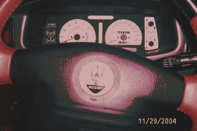 Indiglo dash picture - daytime