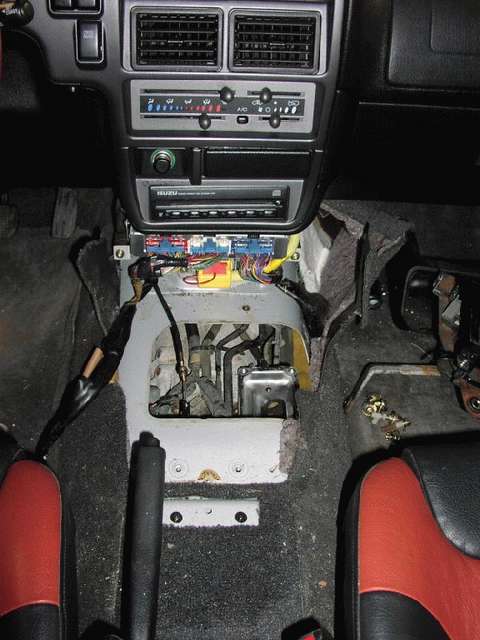 shifter assembly out