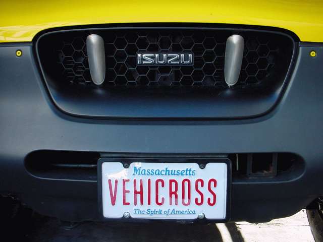 vanity plate ??