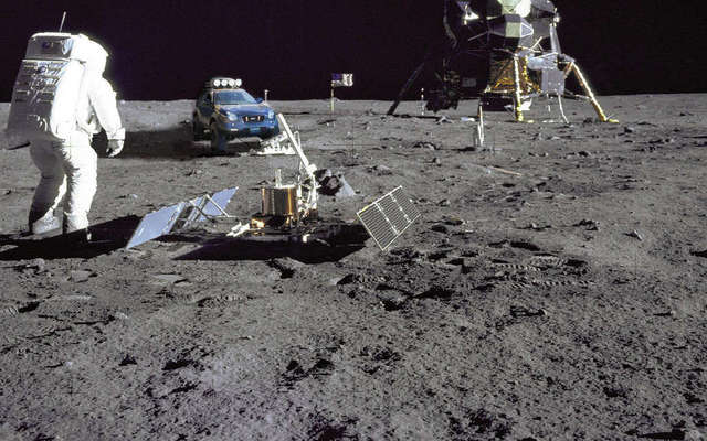 Bart on the Moon