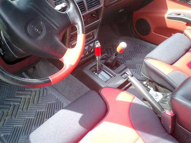 New shifter knobs, seat covers