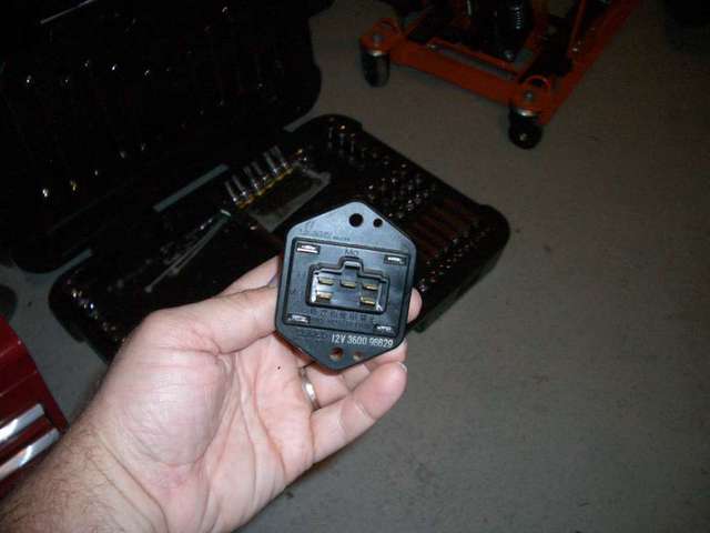 Blower resistor