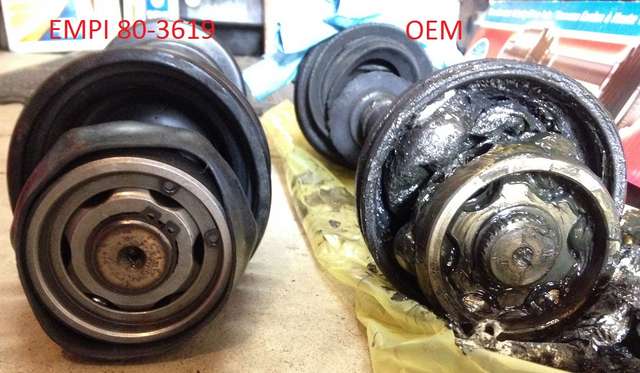 EMPI vs OEM inner bearing