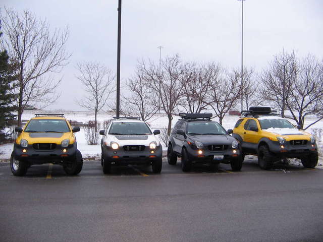 The guys own the little ones in the middle...
