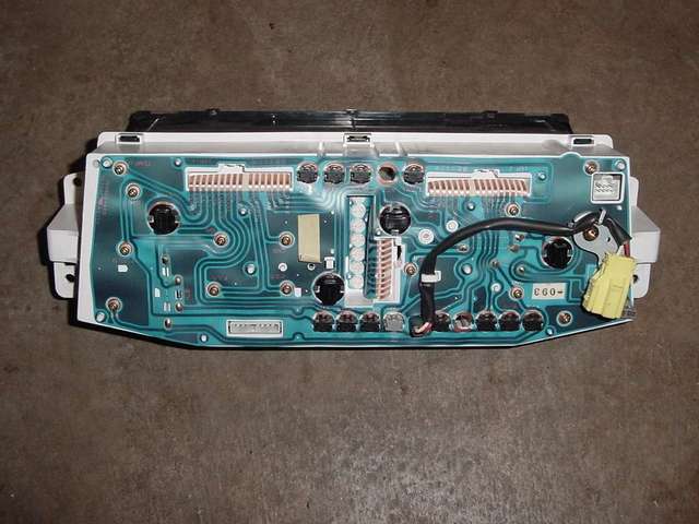 Back of the instrument cluster