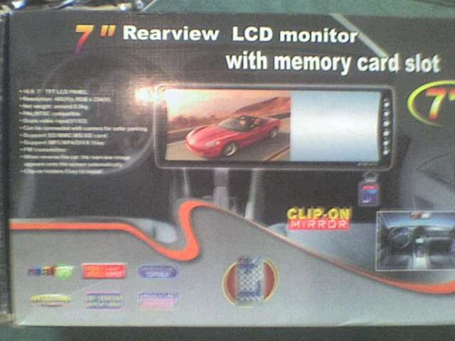 7&quot; lcd rearview mirror 1