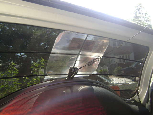 Rear view convex mirror
