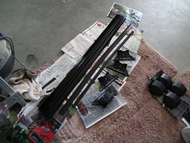 cleaning/restoring process for OEM roof rack