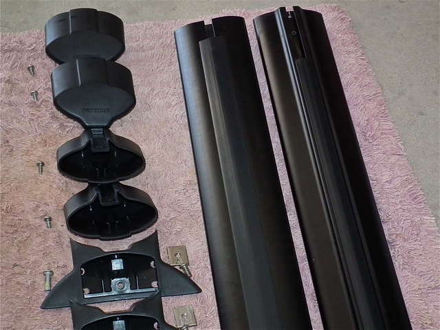 Cleaning/restoring process for OEM roof rack