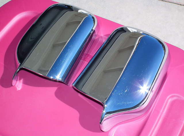 Super rare JDM Chrome Mirror covers