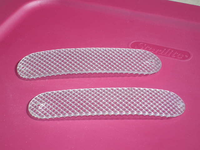 Clear turn signal lenses